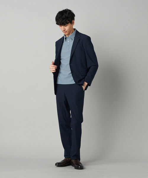 COMME CA MEN（コムサメン）の「【速乾・通気性】FLEX DRY(R) ポロシャツ（ポロシャツ・メンズ・ネイビー/ブルー/カーキ・L/M）」の15枚目の写真