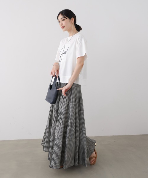 Bou Jeloud（ブージュルード）の「アートロゴカットソー（Tシャツ/カットソー・レディース・ブラック/グレー/パープル/ホワイト・FREE）」の20枚目の写真