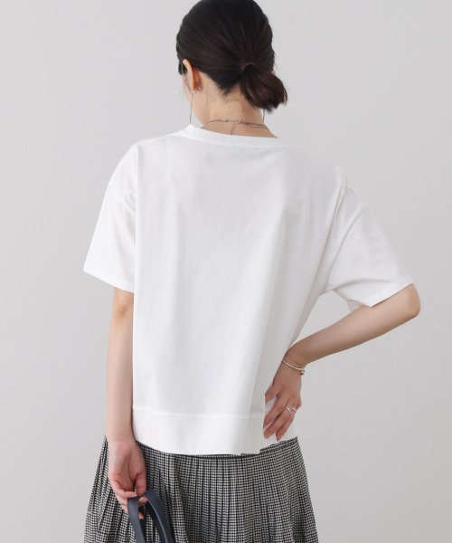 Bou Jeloud（ブージュルード）の「アートロゴカットソー（Tシャツ/カットソー・レディース・ブラック/グレー/パープル/ホワイト・FREE）」の22枚目の写真