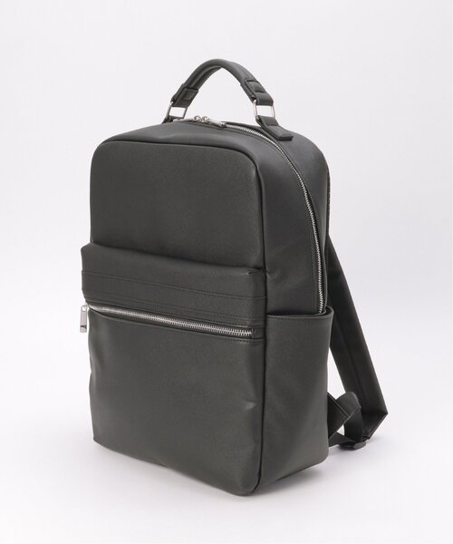 ikka(イッカ)の「サフィアーノバックパック(バックパック/リュック・メンズ・ネイビー/ブラック・FREE)」の18枚目の写真
