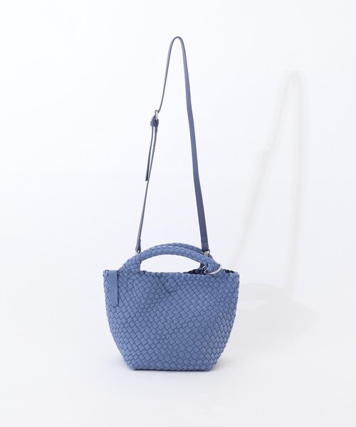 NOLLEY’S(ノーリーズ)の「メッシュトートバッグS(ショルダーバッグ・レディース・ベージュ系その他/ネイビー/グレイッシュブルー・FREE)」の14枚目の写真