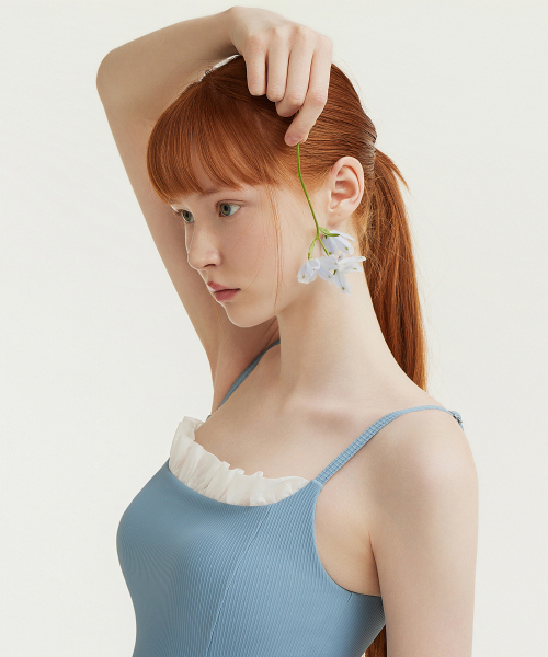 エルモノキニ_ブルー（水着）｜AGNEL（アグネル）のファッション通販