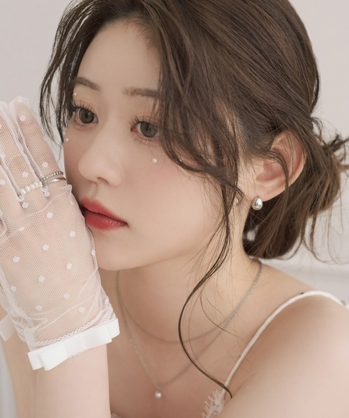 Ms.yuu by Nothing And Others(ミスユーバイナッシングアンドアザーズ)の「【りんかさん着用】Ms.yuu by Nothing And Others/淡水パールリング(リング・レディース・ゴールド/シルバー・FREE)」の3枚目の写真