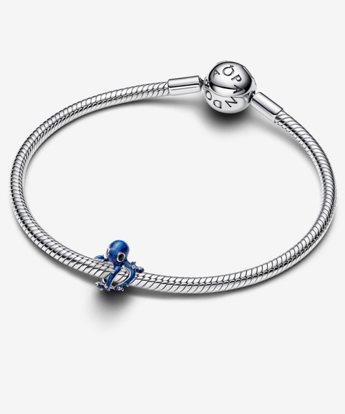 ブルー オクトパス タコ チャーム(チャーム)|Pandora(パンドラ)の ブルー オクトパス タコ チャーム(チャーム)|Pandora(パンドラ)の