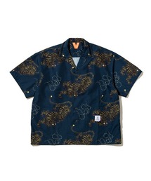 FLATLUX（フラットラックス）の「FLATLUX Bite Ss-Shirt（フラットラックス バイト ショートスリーブ シャツ）（シャツ/ブラウス）」