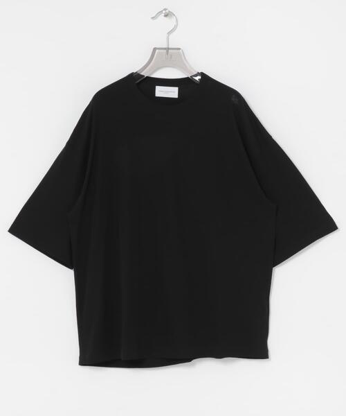 URBAN RESEARCH(アーバンリサーチ)の「new basic DISCOMFORT SLIT TOPS(Tシャツ/カットソー・レディース・ブラック/ホワイト・FREE)」の10枚目の写真