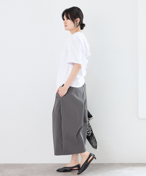 IENA(イエナ)の「FOLKIN' VIOLETTE ROOM BACK OPEN TEE Tシャツ FVR26411(Tシャツ/カットソー・レディース・ホワイト/ブルー・FREE)」の15枚目の写真