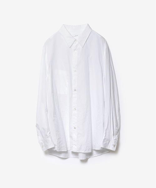 VEIN (ヴェイン)の「140/2 ギザブロード L/S SHIRT / 140/2 GIZA BROAD L/S SHIRT(シャツ/ブラウス・メンズ・ライトブラウン/ホワイト・2/3/1)」の1枚目の写真