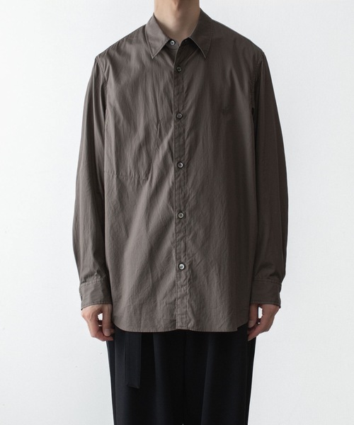 VEIN (ヴェイン)の「140/2 ギザブロード L/S SHIRT / 140/2 GIZA BROAD L/S SHIRT(シャツ/ブラウス・メンズ・ライトブラウン・2/3)」の2枚目の写真