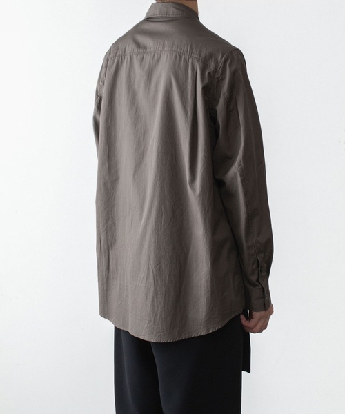 VEIN (ヴェイン)の「140/2 ギザブロード L/S SHIRT / 140/2 GIZA BROAD L/S SHIRT(シャツ/ブラウス・メンズ・ライトブラウン・2/3)」の5枚目の写真