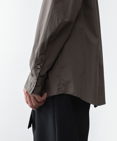 VEIN (ヴェイン)の「140/2 ギザブロード L/S SHIRT / 140/2 GIZA BROAD L/S SHIRT(シャツ/ブラウス・メンズ・ライトブラウン・2/3)」の8枚目の写真