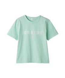 グラフィックプリントコンパクトTシャツ