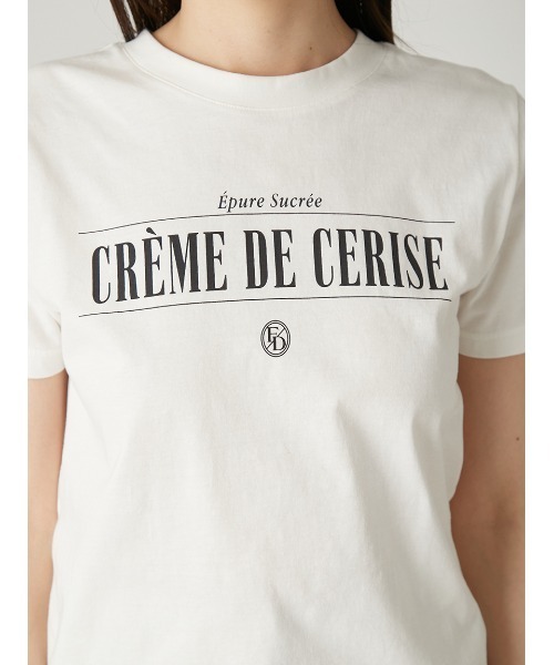FRAY I.D(フレイアイディー)の「グラフィックプリントコンパクトTシャツ(Tシャツ/カットソー・レディース・ブラウン/ホワイト/ミント・F)」の15枚目の写真