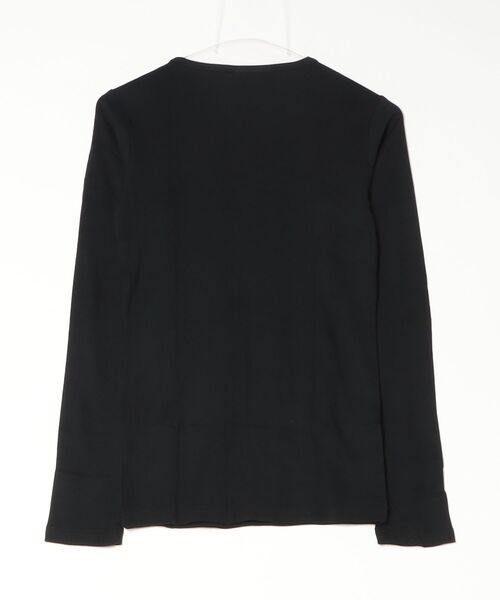 MILLER(ミラー)の「"02"≪Robert P. Miller≫パックT パネルリブ 長袖 Tシャツ(Tシャツ/カットソー・レディース・ブラック/オフホワイト/グレー/ブラック系1/ネイビー系1/ブラウン系1/ホワイト系1・FREE)」の19枚目の写真
