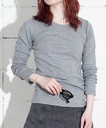 "02"≪Robert P. Miller≫パックT パネルリブ 長袖 Tシャツ