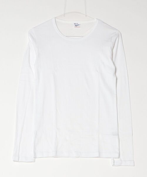 MILLER(ミラー)の「"02"≪Robert P. Miller≫パックT パネルリブ 長袖 Tシャツ(Tシャツ/カットソー・レディース・ブラック/オフホワイト/グレー/ブラック系1/ネイビー系1/ブラウン系1/ホワイト系1・FREE)」の17枚目の写真