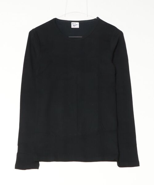 MILLER(ミラー)の「"02"≪Robert P. Miller≫パックT パネルリブ 長袖 Tシャツ(Tシャツ/カットソー・レディース・ブラック/オフホワイト/グレー/ブラック系1/ネイビー系1/ブラウン系1/ホワイト系1・FREE)」の18枚目の写真