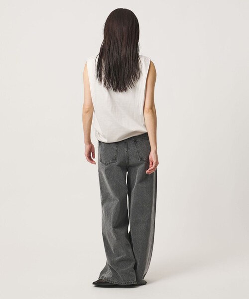 MARW UNITED ARROWS(マルゥ ユナイテッドアローズ)の「<MARW UNITED ARROWS>5ポケット ワイド デニムパンツ(デニムパンツ・レディース・グレー系/ライトブルー・38/36)」の6枚目の写真
