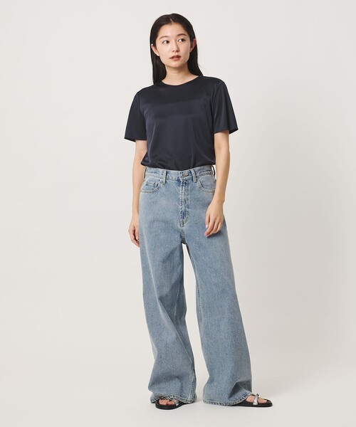 MARW UNITED ARROWS(マルゥ ユナイテッドアローズ)の「<MARW UNITED ARROWS>5ポケット ワイド デニムパンツ(デニムパンツ・レディース・グレー系/ライトブルー・38/36)」の8枚目の写真