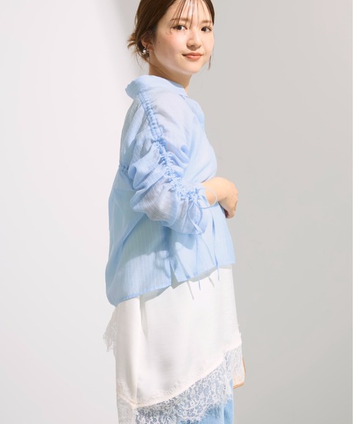 COHINA(コヒナ)の「レースサテンアシメキャミソール 【低身長・小柄女性】(キャミソール・レディース・ブラック/オフホワイト/グレイッシュベージュ・ONE SIZE)」の11枚目の写真