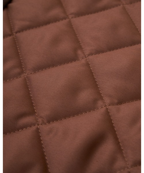 Traditional Weatherwear(トラディショナルウェザーウェア)の「WAVERLY A-LINE(ダウンジャケット/コート・レディース・ネイビー/ブラウン/ブラック×ブラック/アイボリー・36/34/32)」の15枚目の写真