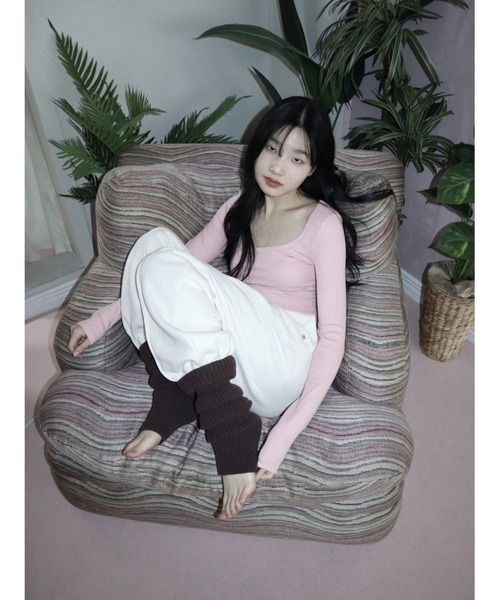 CladdA（クラタ）の「essential basic t（Tシャツ/カットソー・レディース・コーラルピンク・FREE）」の11枚目の写真