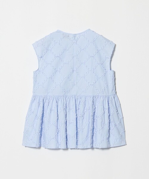 UNITED ARROWS(ユナイテッドアローズ)の「エンブロイダリー フリル フレンチスリーブ ブラウス(シャツ/ブラウス・レディース・ブラック/ライトブルー/ホワイト・FREE)」の16枚目の写真