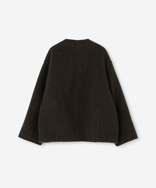 LE GLAZIK(ルグラジック)の「LE GLAZIK | ウールリバー ジャケット WOMEN(ノーカラージャケット・レディース・ブルー系その他5/ブルー系その他/ベージュ系その他・36)」の16枚目の写真