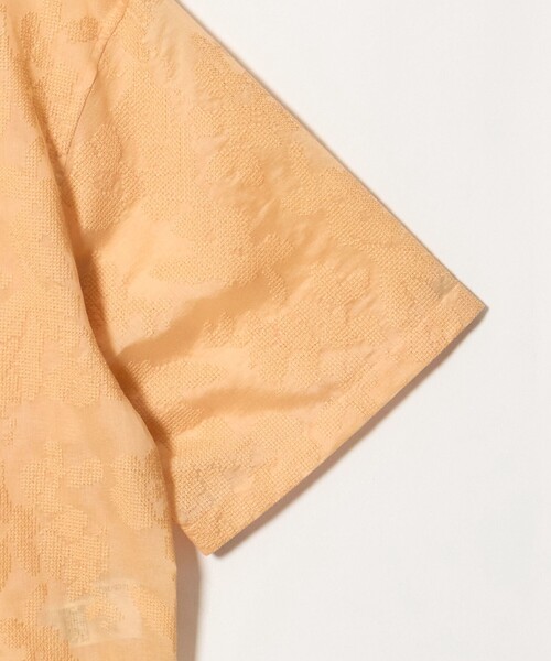 BEAUTY&YOUTH UNITED ARROWS(ビューティーアンドユースユナイテッドアローズ)の「セルロースポリエステル クロスステッチ シャツ ウォッシャブル(シャツ/ブラウス・レディース・オフホワイト/ブラック/シャーベット・FREE)」の7枚目の写真
