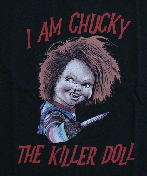 Schott(ショット)の「CHUCKY THE KILLER DOLL T-SHIRT(Tシャツ/カットソー・メンズ・ブラック/ホワイト・L/XXL/XL/M)」の10枚目の写真