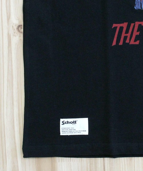 Schott(ショット)の「CHUCKY THE KILLER DOLL T-SHIRT(Tシャツ/カットソー・メンズ・ブラック/ホワイト・L/XXL/XL/M)」の12枚目の写真