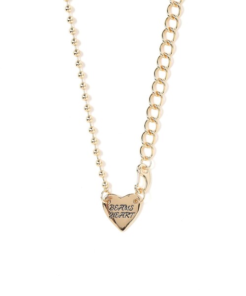 BEAMS HEART（ビームスハート）の「ハート ロゴ ネックレス（ネックレス・レディース・ゴールド/その他/シルバー・ONE SIZE）」の2枚目の写真