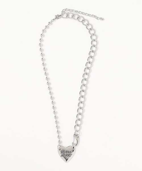 BEAMS HEART（ビームスハート）の「ハート ロゴ ネックレス（ネックレス・レディース・ゴールド/その他/シルバー・ONE SIZE）」の4枚目の写真