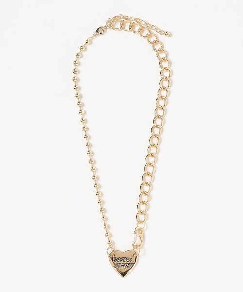 BEAMS HEART（ビームスハート）の「ハート ロゴ ネックレス（ネックレス・レディース・ゴールド/その他/シルバー・ONE SIZE）」の6枚目の写真