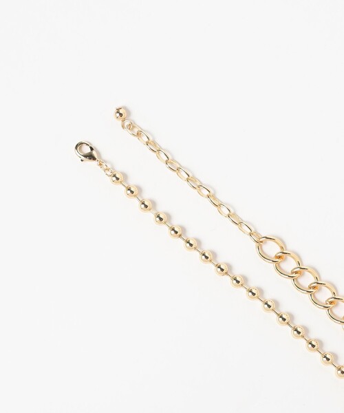 BEAMS HEART（ビームスハート）の「ハート ロゴ ネックレス（ネックレス・レディース・ゴールド/その他/シルバー・ONE SIZE）」の7枚目の写真