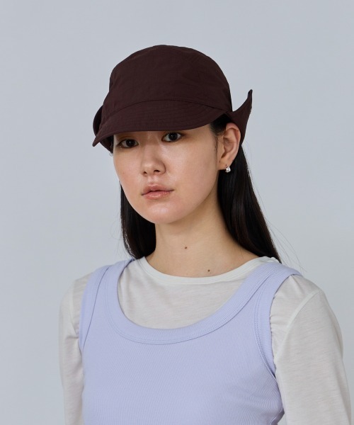 OVERRIDE(オーバーライド)の「OVERRIDE REN RIPSTOP USHANKA CAP SG / オーバーライド(キャップ・レディース・ブルー/ブラック/ブラウン・58cm)」の7枚目の写真
