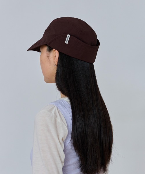 OVERRIDE(オーバーライド)の「OVERRIDE REN RIPSTOP USHANKA CAP SG / オーバーライド(キャップ・レディース・ブルー/ブラック/ブラウン・58cm)」の8枚目の写真