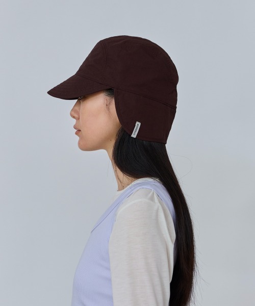 OVERRIDE(オーバーライド)の「OVERRIDE REN RIPSTOP USHANKA CAP SG / オーバーライド(キャップ・レディース・ブルー/ブラック/ブラウン・58cm)」の12枚目の写真