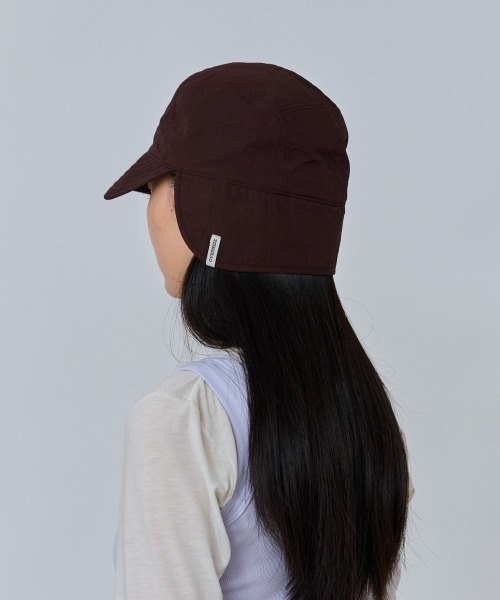 OVERRIDE(オーバーライド)の「OVERRIDE REN RIPSTOP USHANKA CAP SG / オーバーライド(キャップ・レディース・ブルー/ブラック/ブラウン・58cm)」の13枚目の写真