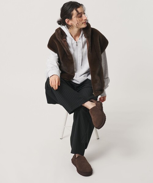 UGG(アグ)の「<UGG>Kenton スリッポン(モカシン/デッキシューズ・レディース・ダークブラウン・5/6/7)」の6枚目の写真