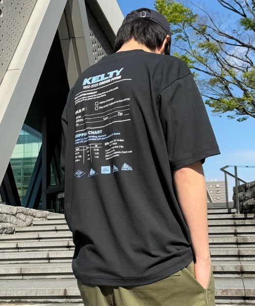 KELTY(ケルティ)の「【KELTY】≪別注≫Back Print vintage archive classical LOGO crewneck Tee Colorful Print(Tシャツ/カットソー・レディース・ホワイト/ブラック/グレー/ピンク・S/L/XS/M)」の20枚目の写真