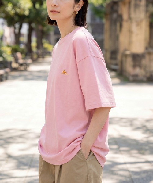 KELTY(ケルティ)の「【KELTY】≪別注≫Back Print vintage archive classical LOGO crewneck Tee Colorful Print(Tシャツ/カットソー・レディース・ホワイト/ブラック/グレー/ピンク・S/L/XS/M)」の14枚目の写真