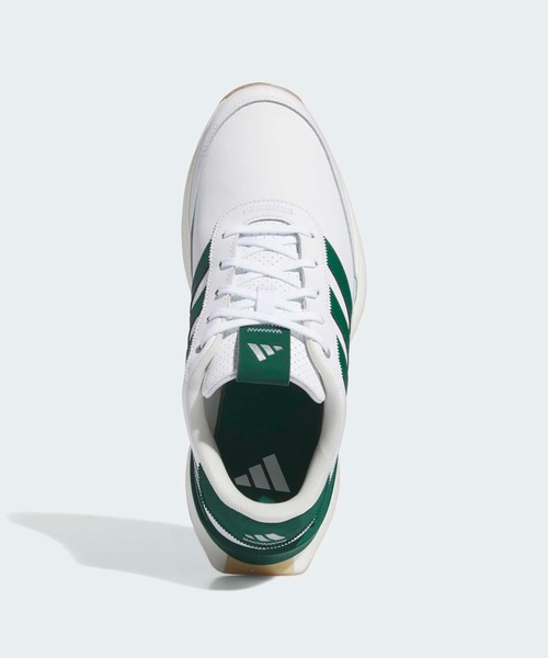 adidas(アディダス)の「S2G SL レザー 24 【adidas Golf/アディダスゴルフ】(スニーカー・メンズ・ホワイト×グリーン・29.0cm/28.5cm/28.0cm/27.5cm/27.0cm/26.5cm/26.0cm/25.5cm/25.0cm/24.5cm)」の2枚目の写真