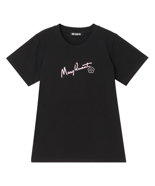 MARY QUANT(マリークワント)の「チェーンステッチ Tシャツ(Tシャツ/カットソー・レディース・ブルー/ピンク/ホワイト/ブラック・M)」の11枚目の写真