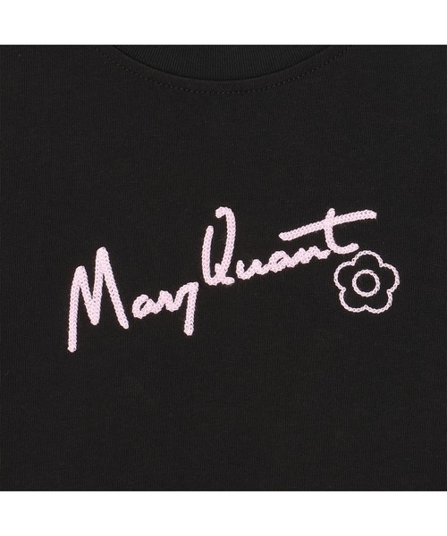 MARY QUANT(マリークワント)の「チェーンステッチ Tシャツ(Tシャツ/カットソー・レディース・ブルー/ピンク/ホワイト/ブラック・M)」の12枚目の写真