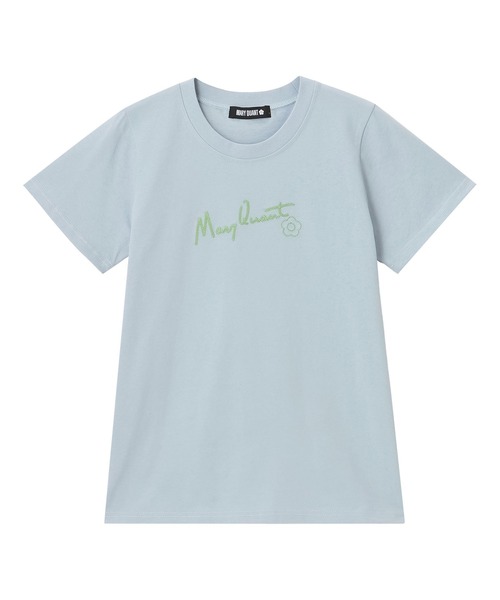MARY QUANT(マリークワント)の「チェーンステッチ Tシャツ(Tシャツ/カットソー・レディース・ブルー/ピンク/ホワイト/ブラック・M)」の15枚目の写真