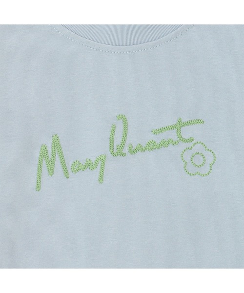 MARY QUANT(マリークワント)の「チェーンステッチ Tシャツ(Tシャツ/カットソー・レディース・ブルー/ピンク/ホワイト/ブラック・M)」の5枚目の写真