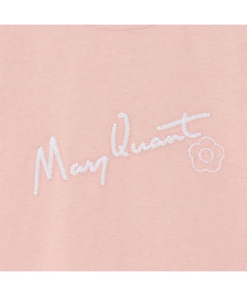 MARY QUANT(マリークワント)の「チェーンステッチ Tシャツ(Tシャツ/カットソー・レディース・ブルー/ピンク/ホワイト/ブラック・M)」の8枚目の写真
