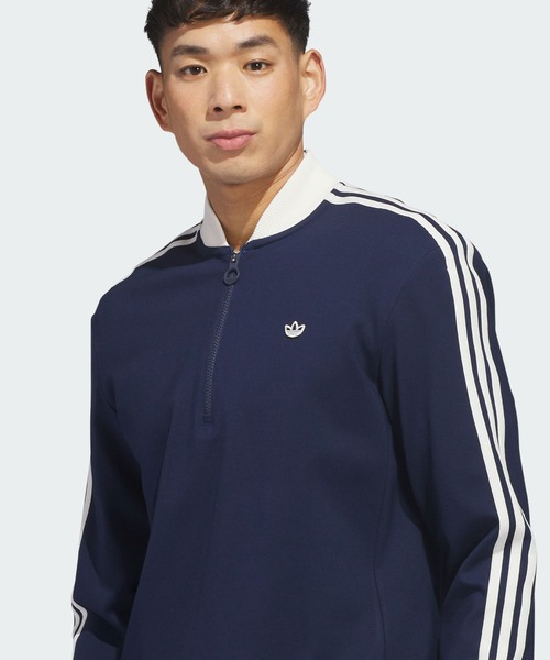 adidas(アディダス)の「オリジナルスゴルフ 3st HZ スウエット【adidas Golf/アディダスゴルフ】(スウェット・メンズ・ブルー・SMALL/X-LARGE/XX-LARGE/3XL/LARGE/MEDIUM)」の4枚目の写真