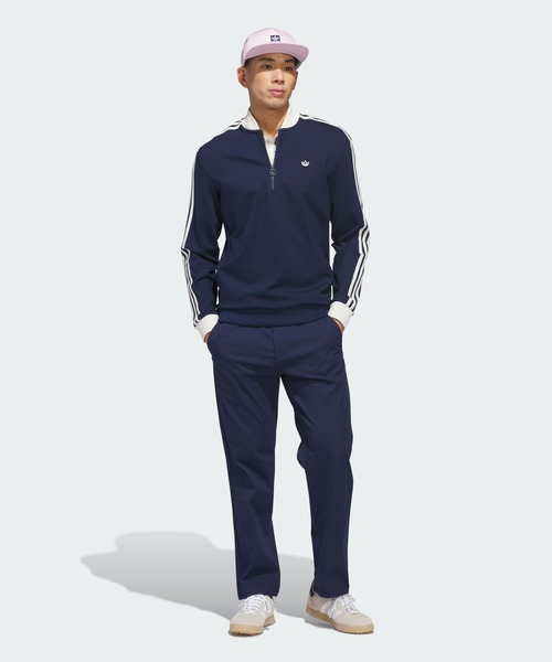 adidas(アディダス)の「オリジナルスゴルフ 3st HZ スウエット【adidas Golf/アディダスゴルフ】(スウェット・メンズ・ブルー・SMALL/X-LARGE/XX-LARGE/3XL/LARGE/MEDIUM)」の3枚目の写真